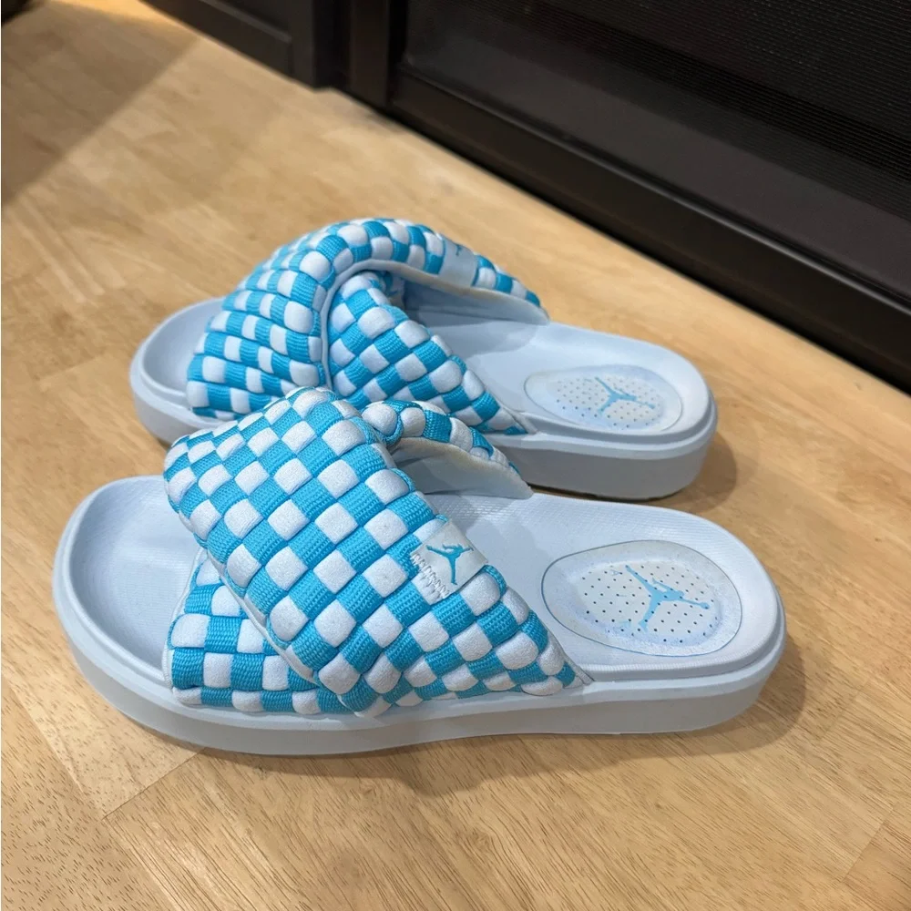 JORDAN Sophia Slide Baltic Blue sandals 8
